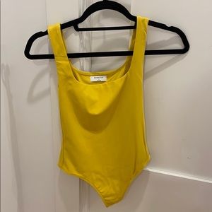 Yellow Body Suit